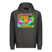 Charcoal Heather Loaded Tea Junkie Premium Hoodie - Jasminsmagicworld