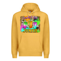 Mustard Loaded Tea Junkie Premium Hoodie - Jasminsmagicworld
