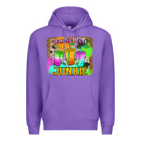 Purple Loaded Tea Junkie Premium Hoodie - Jasminsmagicworld
