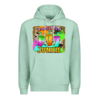 Seafoam Loaded Tea Junkie Premium Hoodie - Jasminsmagicworld