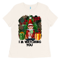 Bone I'm Watching You Elf Ladies Tee - FaDigitalArtStudio