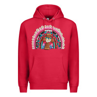 Cardinal easter cross daisy egg rainbow Premium Hoodie - Artiststas
