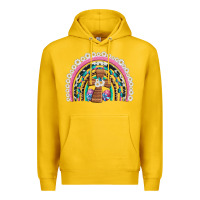 Lemon easter cross daisy egg rainbow Premium Hoodie - Artiststas