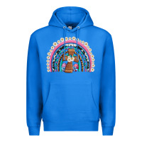 True Royal easter cross daisy egg rainbow Premium Hoodie - Artiststas