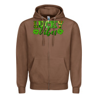 Chestnut lucky vibes Zipper Hoodie - RanaPortraitStore