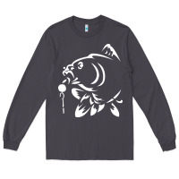 Smoke carp fishing Long Sleeve Tee - artisFamous