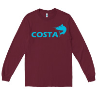 Burgundy costa Long Sleeve Tee - artisFamous