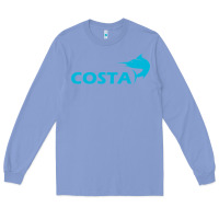 Colony Blue costa Long Sleeve Tee - artisFamous