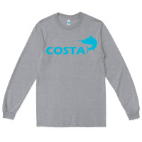 Heather Grey costa Long Sleeve Tee - artisFamous