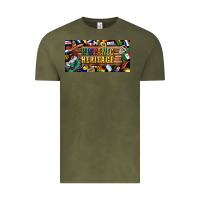 Vintage Olive hispanic heritage license plate Vintage Tee - BundleAndBundleShop
