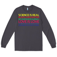 Smoke Anti Trump Science is Real Black Lives Matter T shirt Long Sleeve Tee - artisFamous