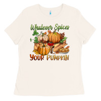 Bone whatever spices your pumpkin Ladies Tee - BundleAndBundleShop