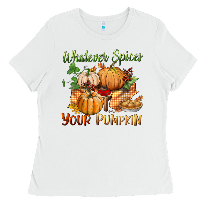 Whatever Spices Your Pumpkin Ladies Tee by BundleAndBundleShop | Teevron