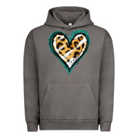 Pigment Tornado Glitter Leopard Heart Urban Hoodie - Jasminsmagicworld