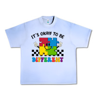 Grape Ice It's Okay To Be Different Urban Heavy Tee - CowhideDigitalArt
