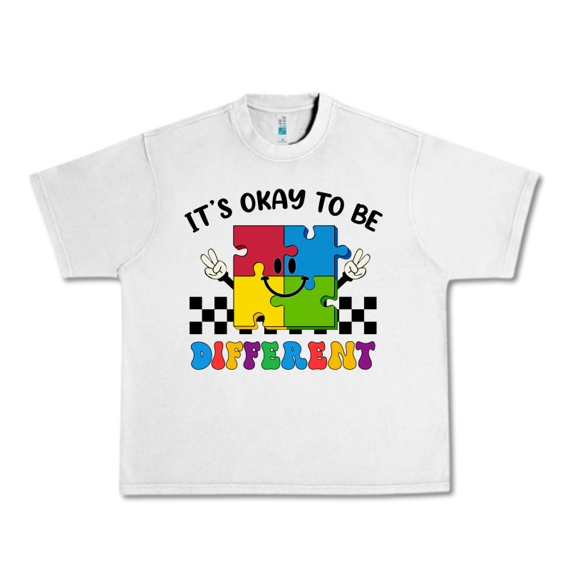It's Okay To Be Different Urban Heavy Tee by CowhideDigitalArt | Teevron