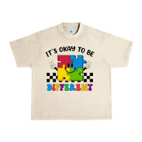 Sandshell It's Okay To Be Different Urban Heavy Tee - CowhideDigitalArt