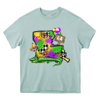Arona louisiana map alligator mardi gras olivia Heavy Core Tee - OliviaCreatesArt