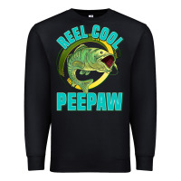 Black reel cool peepaw Premium Sweatshirt - Jasminsmagicworld
