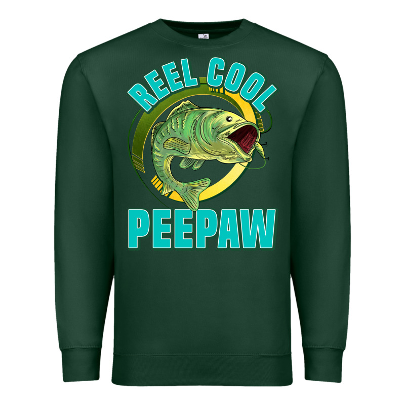 Reel Cool Peepaw Premium Sweatshirt by Jasminsmagicworld | Teevron