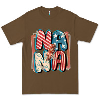 Cacao 4th of July nana with lightning bolt Premium Tee - FaDigitalArtStudio