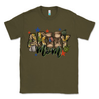 Army Green army mom Classic Tee - FaDigitalArtStudio