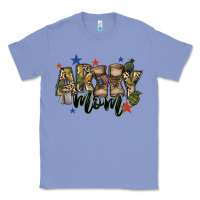 Colony Blue army mom Classic Tee - FaDigitalArtStudio