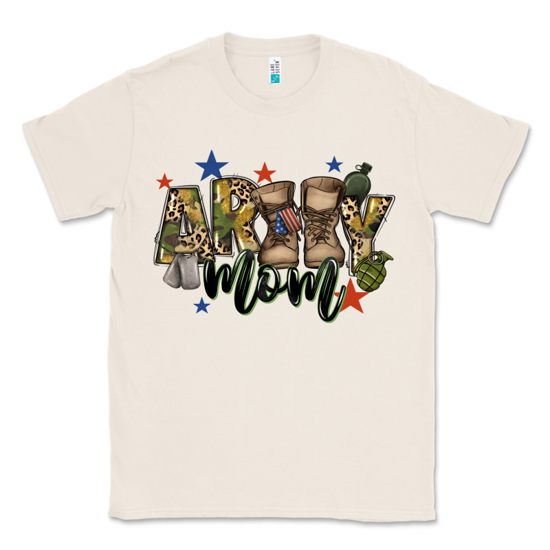 Army Mom Classic Tee by FaDigitalArtStudio | Teevron
