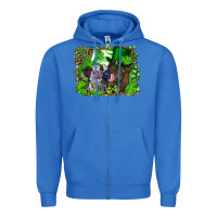 True Royal st. patricks day heifers Zipper Hoodie - RanaPortraitStore