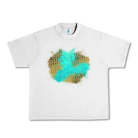 Lunar Rock turquoise leopard patch Urban Heavy Tee - Jasminsmagicworld