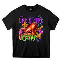 Black let's get cray with crawfish olivia Heavy Core Tee - OliviaCreatesArt