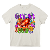 Cream let's get cray with crawfish olivia Heavy Core Tee - OliviaCreatesArt