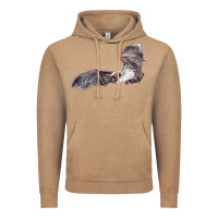 Vintage Coffee mexican free tailed bat Vintage Hoodie - LillyAllenDesigns