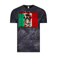 Cloud Black mexican messy bun mamacita Vintage Tee - BundleAndBundleShop