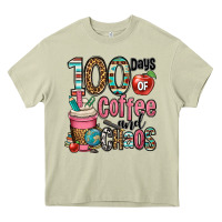 Hundred Days Of Coffee And Chaos Heavy Core Tee | Teevron