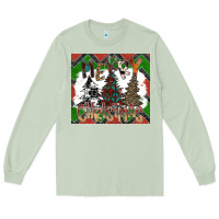 Matcha merry Christmas Long Sleeve Tee - CowhideDigitalArt