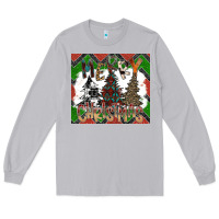 Moon Dust merry Christmas Long Sleeve Tee - CowhideDigitalArt
