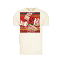 Vintage Arctic african drum colorful seamless pattern Vintage Tee - BundleAndBundleShop