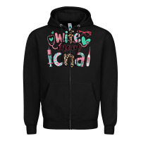 Black wife mom cna certified nursing assistant Zipper Hoodie - RanaPortraitStore