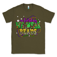 Army Green on tuesday we wear beads olivia Classic Tee - OliviaCreatesArt