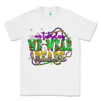White on tuesday we wear beads olivia Classic Tee - OliviaCreatesArt