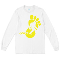 White bigfoot Long Sleeve Tee - artisFamous