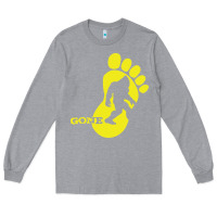 Heather Grey bigfoot Long Sleeve Tee - artisFamous