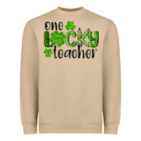 Mushroom st. patrick's day one lucky teacher Heavyweight Sweatshirt - RanaPortraitStore