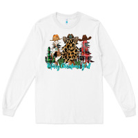 Merry Christmas Y'all Christmas Trees Long Sleeve Tee | Teevron