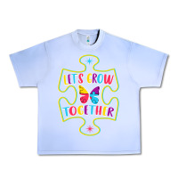 Grape Ice Let s Grow Together Urban Heavy Tee - CowhideDigitalArt