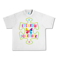 Lunar Rock Let s Grow Together Urban Heavy Tee - CowhideDigitalArt