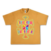 Peanut Butter Let s Grow Together Urban Heavy Tee - CowhideDigitalArt