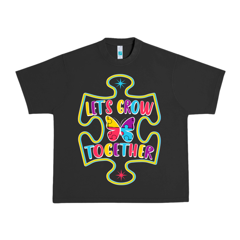 Let S Grow Together Urban Heavy Tee by CowhideDigitalArt | Teevron