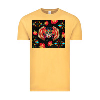 Vintage Mustard sugar skull tumbler Vintage Tee - BundleAndBundleShop